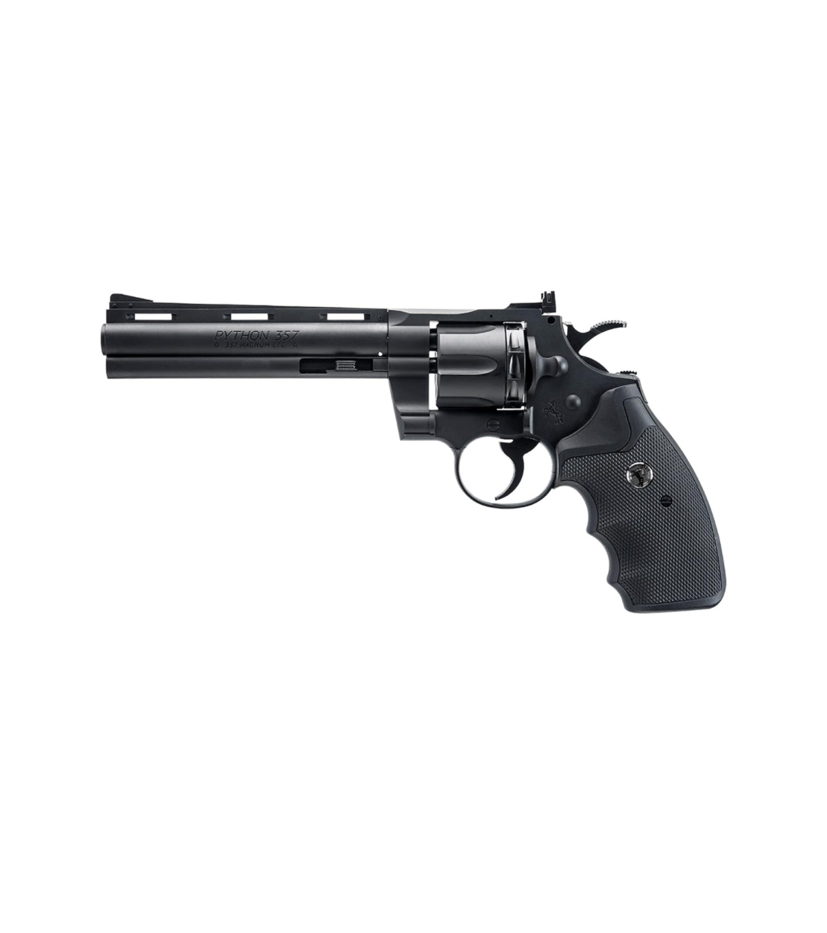 Umarex Colt 6" Python .357 - .177 Caliber Steel Pellet / BB Dual Ammo C02 Air Pistol, Black -