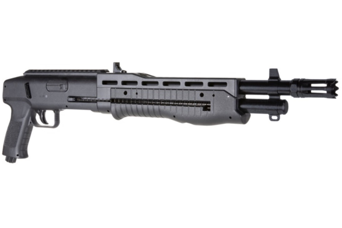 Umarex T4E .68 Caliber Self Defense Co2 Assault Shotgun Dual Ammo Pepper / Kinetic Projectiles