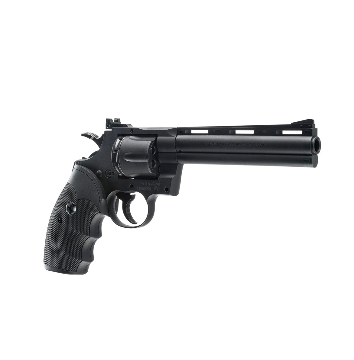 Umarex Colt 6" Python .357 - .177 Caliber Steel Pellet / BB Dual Ammo C02 Air Pistol, Black -