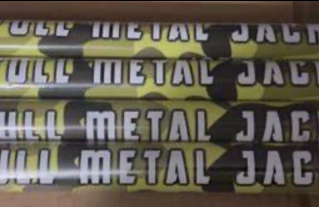 FMJ Roman Candles - 5 Shot Candle With Loud Salute - Full Metal Jacket Pyro Demon Ariel Fireworks Pack of 4