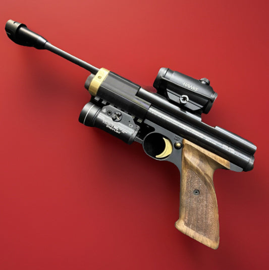 Crosman 2240 Upgrade Kit - Max Velocity High Output Valve + Co2 Power Adjuster + Steel Breech / Picatinny Rail Mount