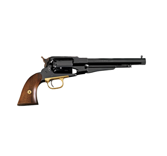 Remington Pietta 1858 Black Powder Revolver - .44 Caliber Steel Frame Ready To Fire - No Background Required