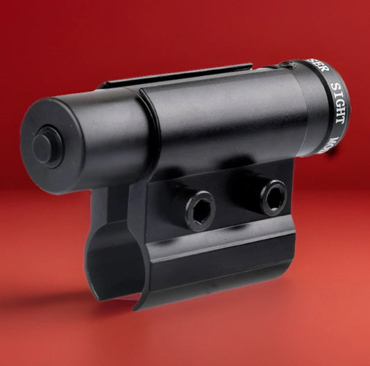 Rifle Barrel Clamp Laser - Low Profile Red Laser Sight for Rifles with Clamp Mount Low Profile Universal Fitment