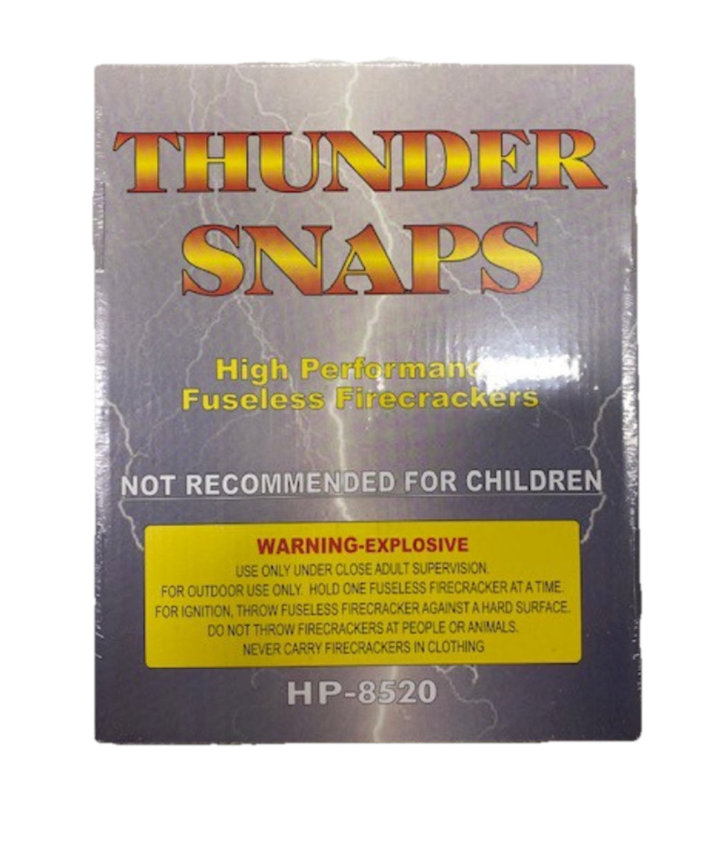 Thunder Snaps - Adult Fuseless Crackers Pack of 20