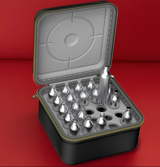 Ammo Box Co2 Cartridges 12g / 8g Case for On The Go Co2 Speed Loading Co2 Long Storage Pack