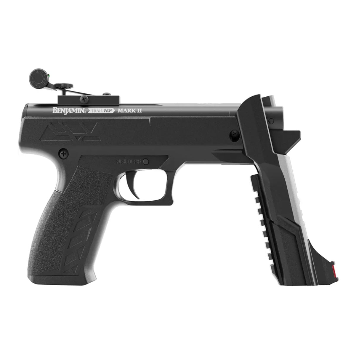 Benjamin PBN17 Trail Mark II .177-Caliber Pellet Gun Break Barrel Hunting Air Pistol NP 625 FPS