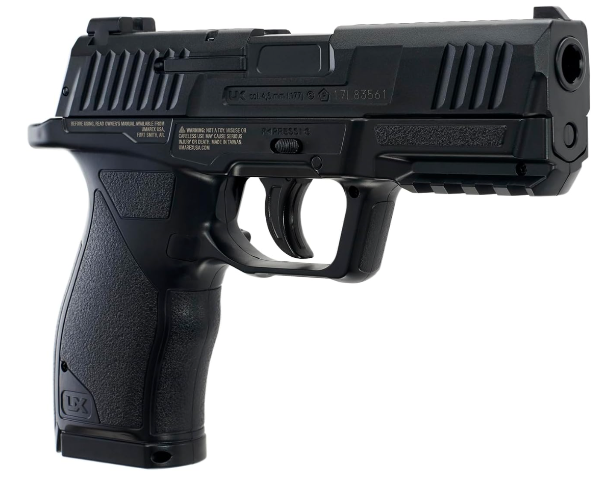 Umarex MCP .177 Caliber BB Gun Air Pistol Kit - Includes BBS, CO2 Cartridges, and Safety Glasses
