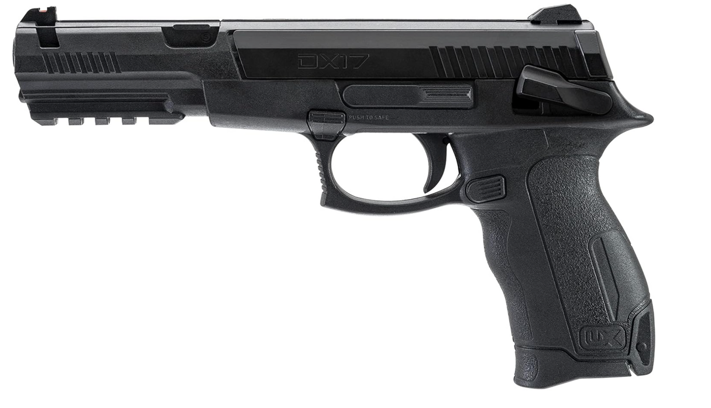 Umarex DX17 Slide Racking .177 Caliber Spring Powered BB Gun Air Pistol Black