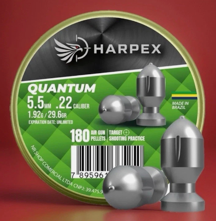 Harpex Aquiles / Quantum / Athena / Zues Slayer Pellets .22 Cal Hunting Airgun Slugs 4 Pack Variety Bundle Harpex USA