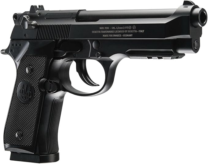 Beretta M92 A1 Raffica Full-Auto Blowback .177 Caliber BB Gun Air Pistol Co2 Defender Sidearm - Airguns International
