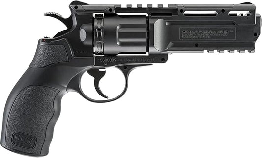 .177 Pellet Revolver Black Dual Ammo BB CO2 Airgun By Umarex USA International