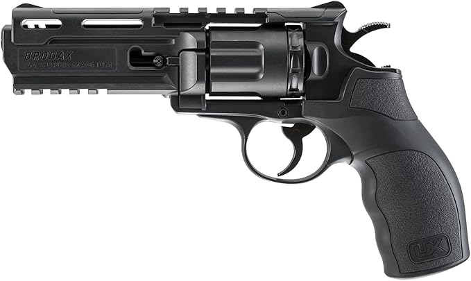 .177 Pellet Revolver Black Dual Ammo BB CO2 Airgun By Umarex USA International
