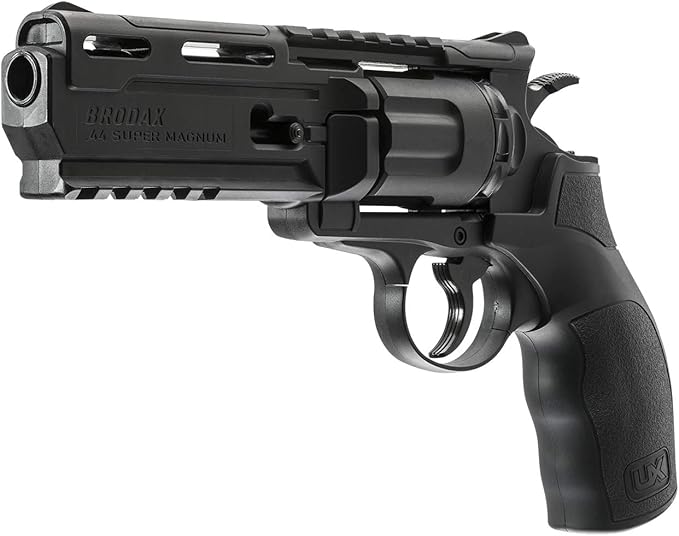 .177 Pellet Revolver Black Dual Ammo BB CO2 Airgun By Umarex USA International