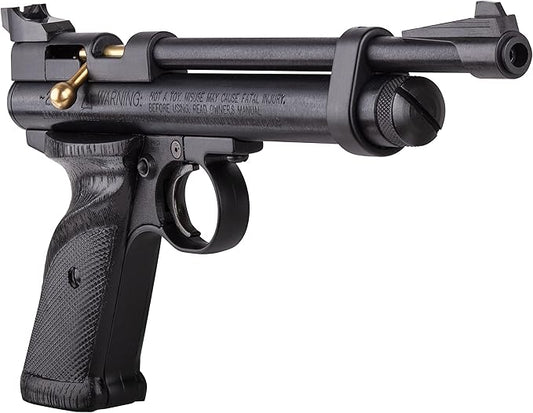 Full Kit Crosman 2240 Bolt Action CO2-Powered .22 Caliber Airgun Hunting Pistol / Defense Sidearm / Co2 Pellets & Travel Bag
