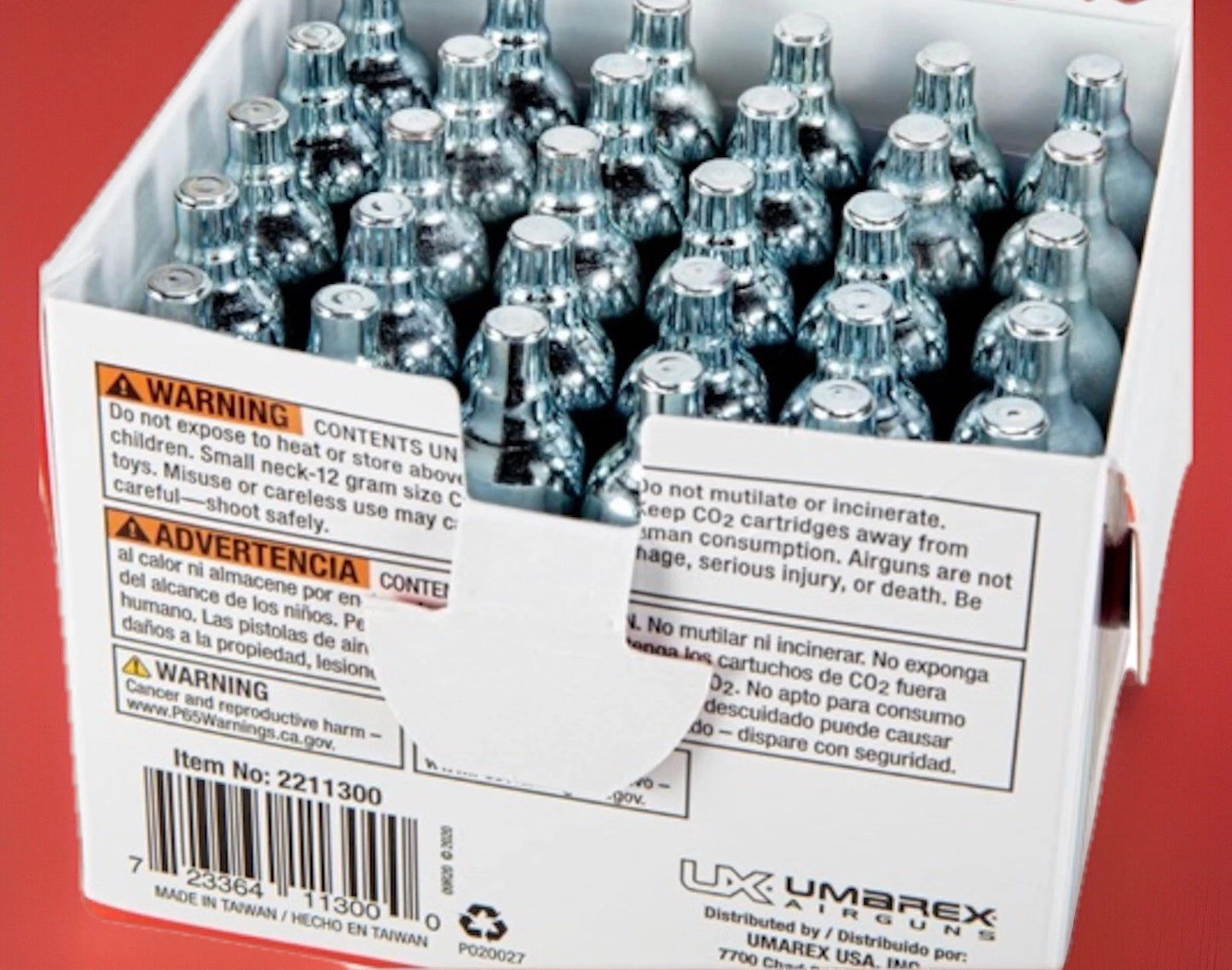 30 Pack 12g Co2 Umarex Ultra Powered Lubricated CO2 Cartridges Universal Super C02 12 Gram