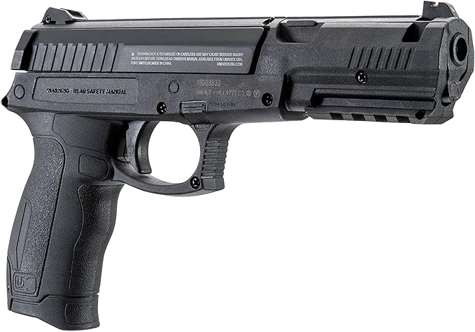 Umarex DX17 Slide Racking .177 Caliber Spring Powered BB Gun Air Pistol Black