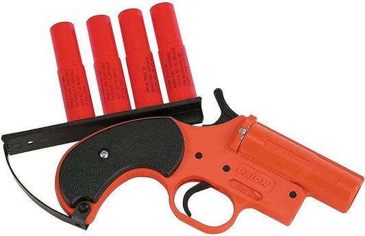 12 Gauge Flare Gun Orion Emergency Flare Pistol - Rounds Included