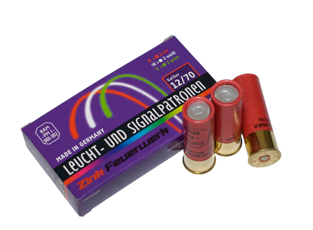 12 Gauge Marine Signal Flares Universal Fitment Flare Gun Ammo