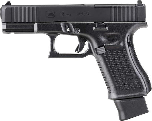 Glock 19 Gen 5 MOS .177 Caliber Full Blowback Co2 Semi Auto BB Gun Pistol
