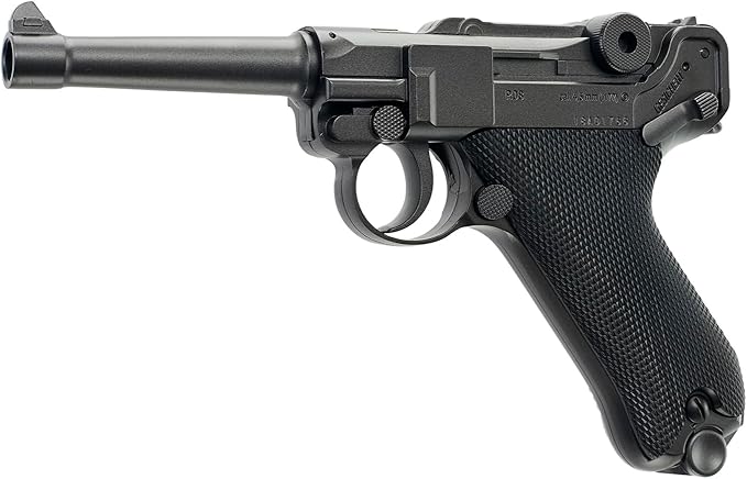 Mauser P.08 Metal .177 Caliber BB Gun Co2 Semi Auto Ruger Air Pistol German P08 Airgun Sidearm