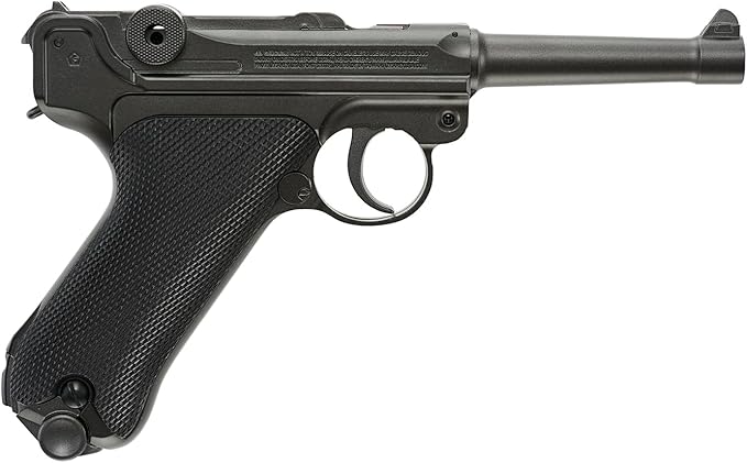 Mauser P.08 Metal .177 Caliber BB Gun Co2 Semi Auto Ruger Air Pistol German P08 Airgun Sidearm