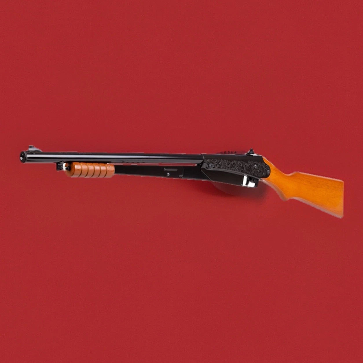 Pump Action BB Shotgun .177 Air Rifle - Daisy Spring Model 25 Metal BB 50 Rd Mag