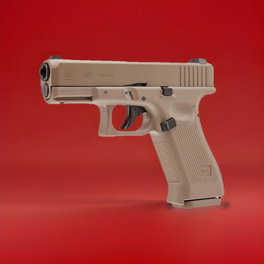 Desert Tan Glock 19 Gen 5 Metal .177 Caliber Air Pistol Co2 Semi Auto BB Airgun