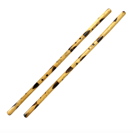 Kali Sticks - 26" Burned Finish Rattan Escrima Batons For Martial Arts / Self Defense / Hiking Canes