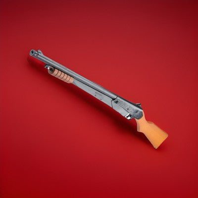 Pump Action BB Shotgun .177 Air Rifle - Daisy Spring Model 25 Metal BB 50 Rd Mag